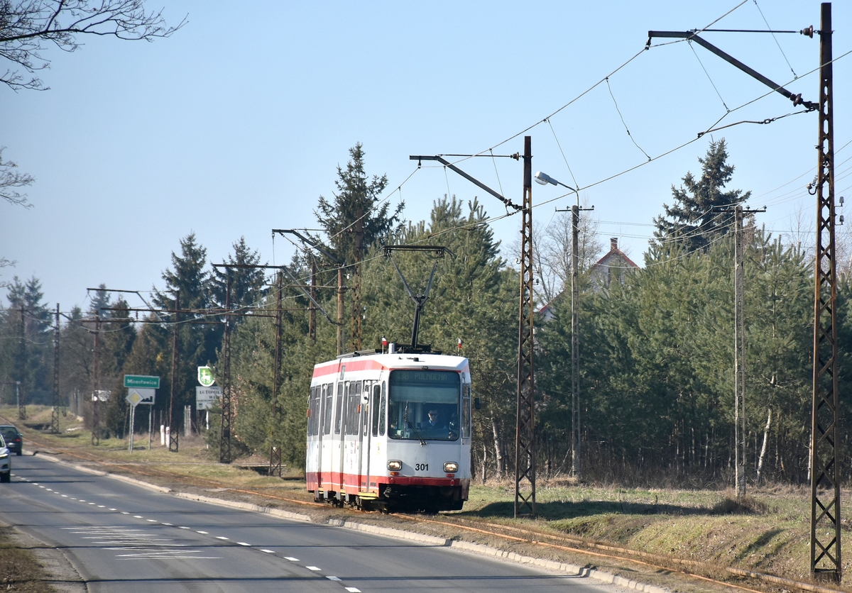 Łódź, Duewag M6S — 301
