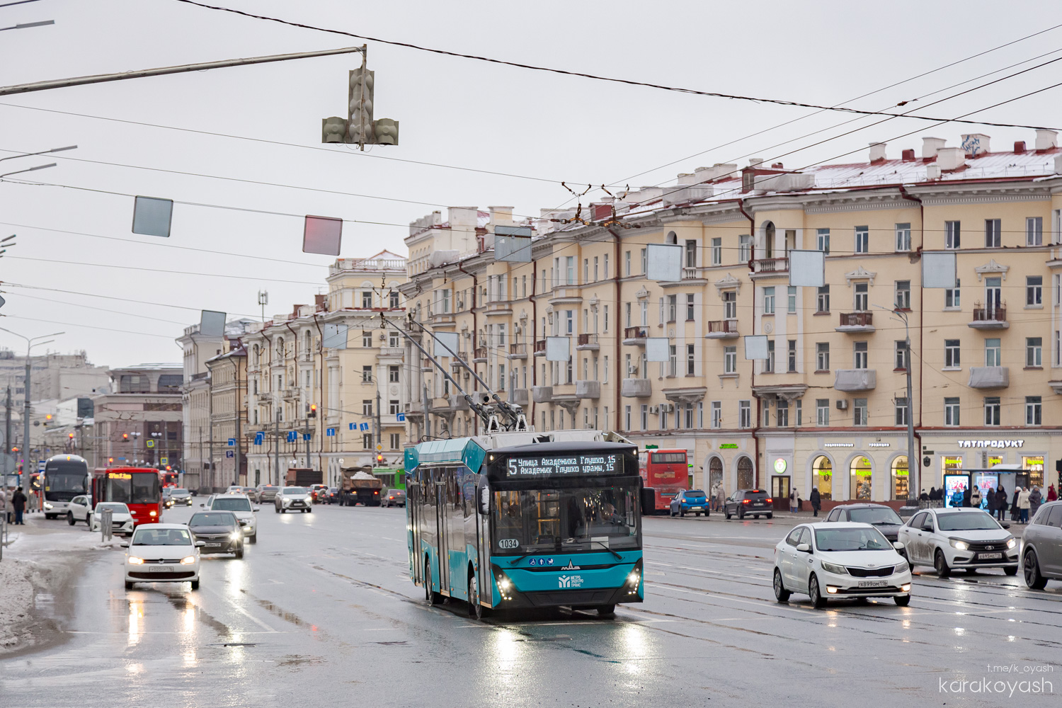 Казань, МАЗ-303Т22 № 1034