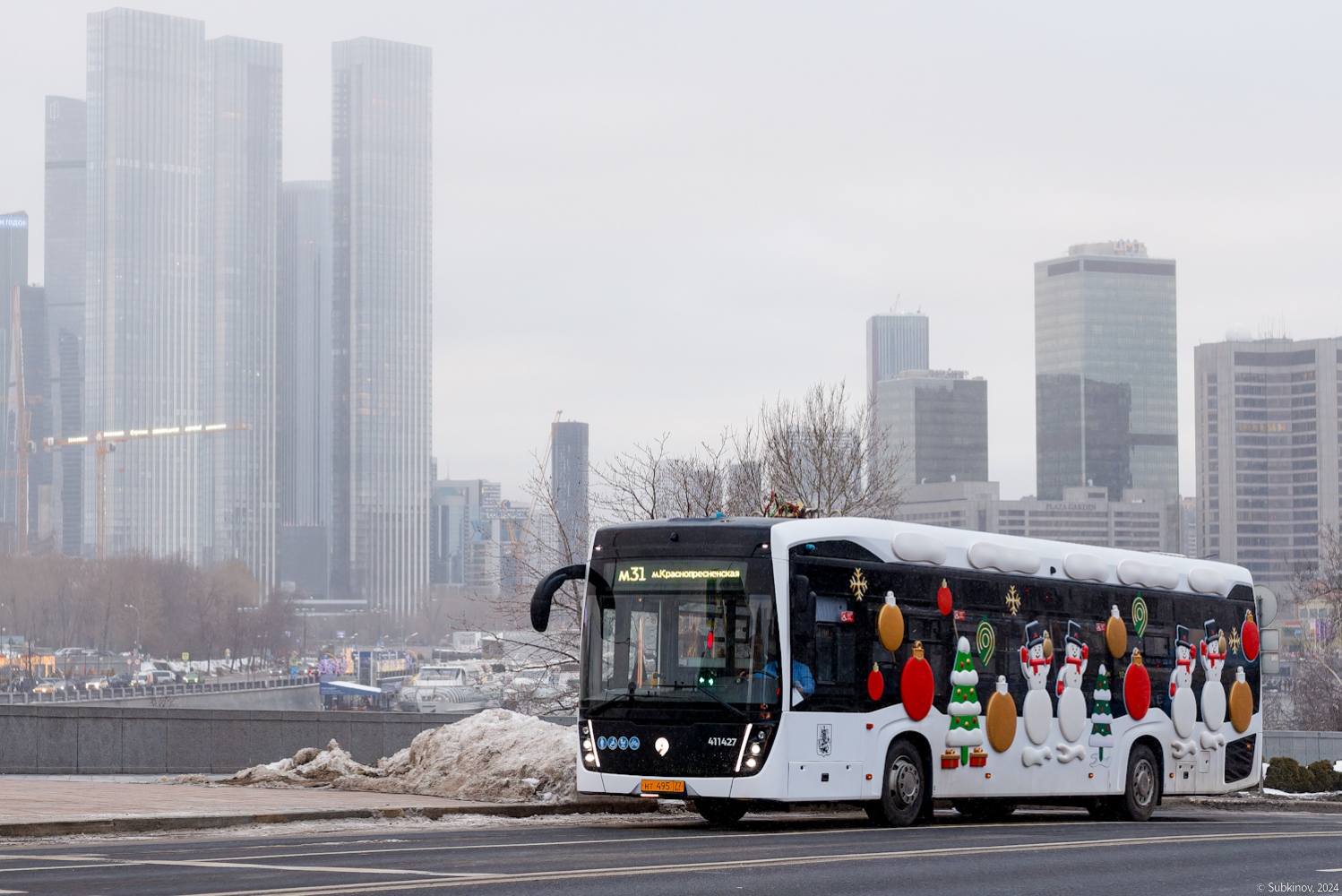 Москва, КАМАЗ-6282 № 411427