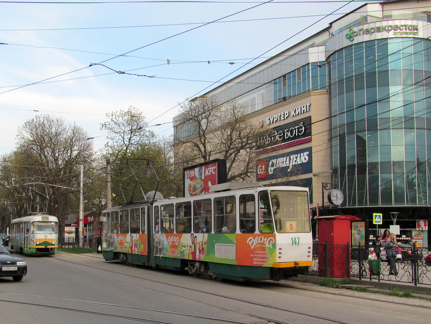 Пятигорск, Tatra KT4SU № 147