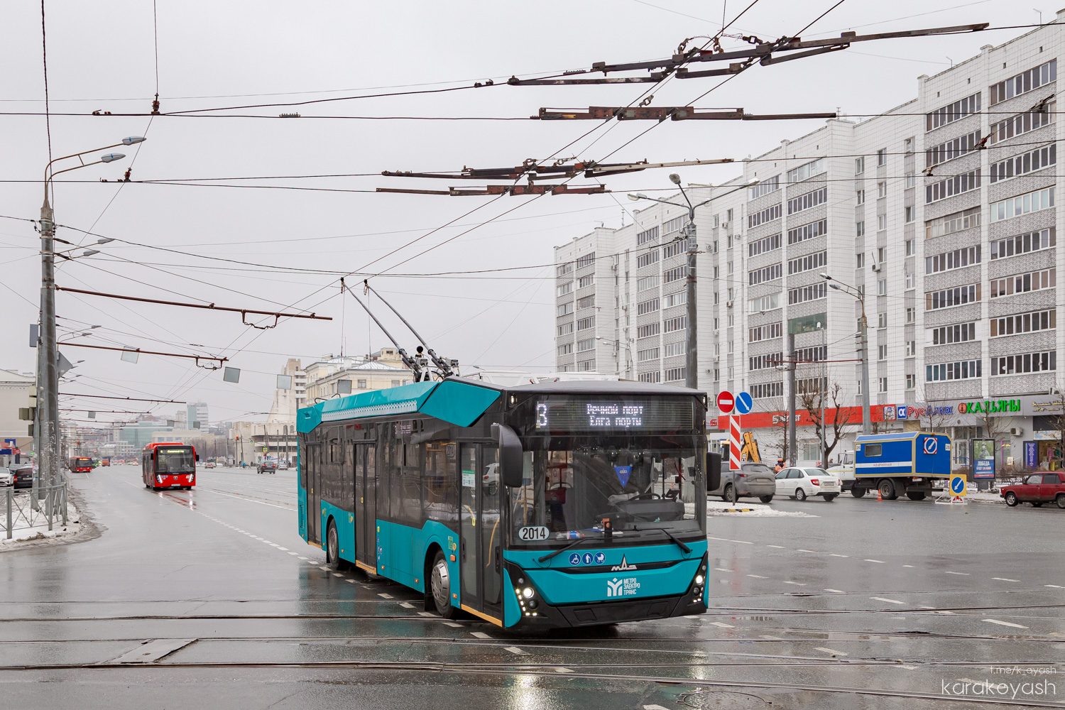 Казань, МАЗ-303Т22 № 2014