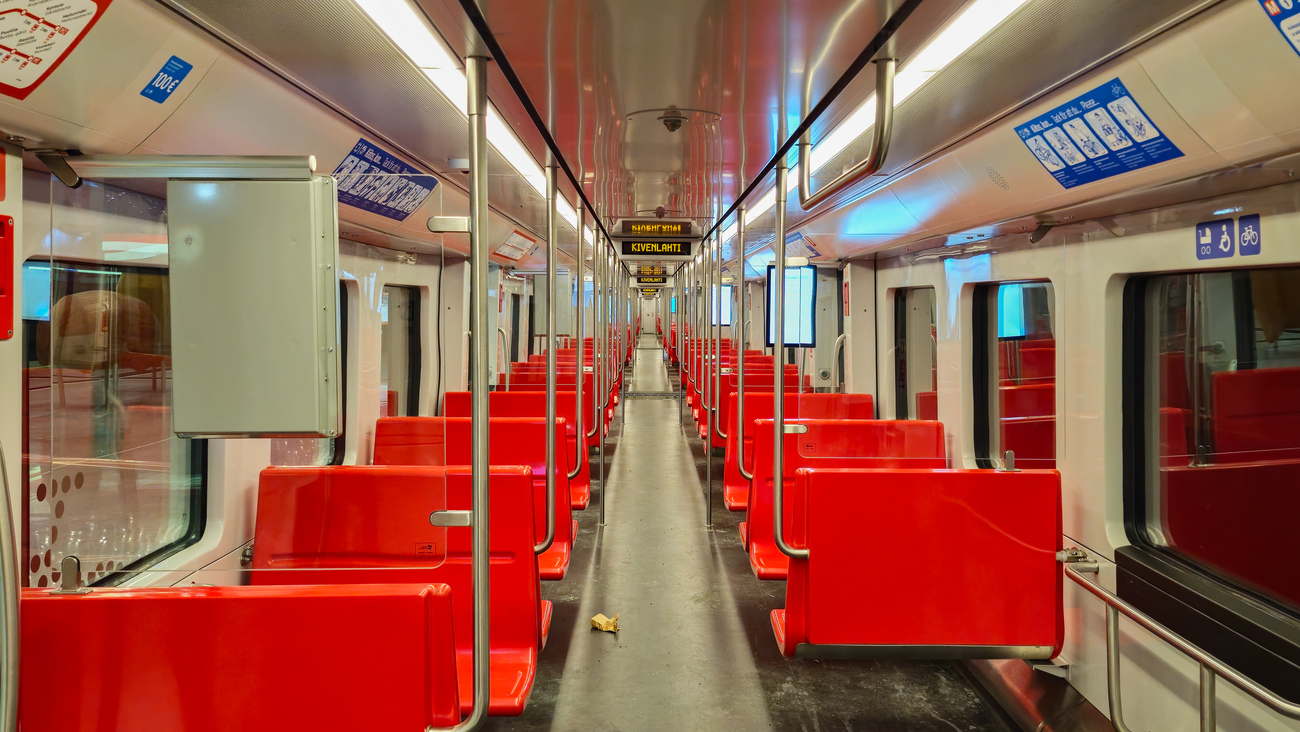 Хельсинки — Эспоо, CAF M300 № 322