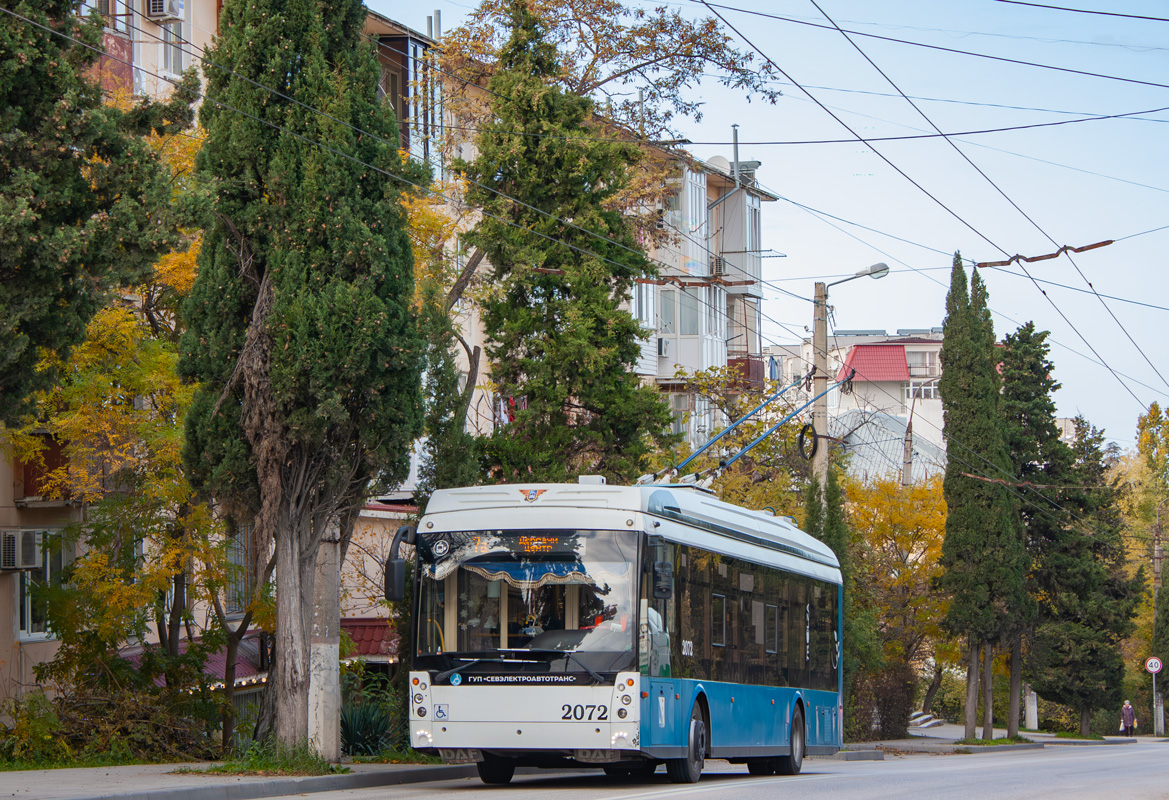 Sevastopol, Trolza-5265.03 “Megapolis” # 2072 Sevastopol, Trolza-5265.03 “Megapolis” # 2072