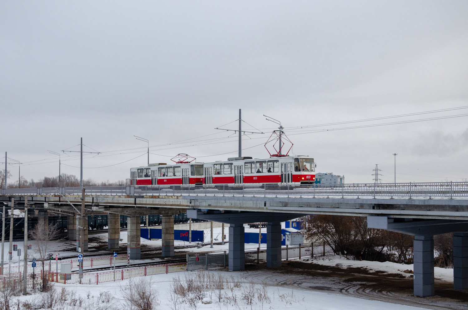 Самара, Tatra T6B5SU № 1033