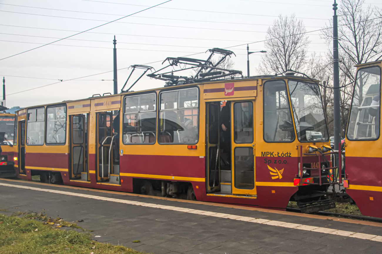 Лодзь, Konstal 805Na № 1441; Лодзь — 45-летие вагонов 805Na в Лодзи — 24.11.2024