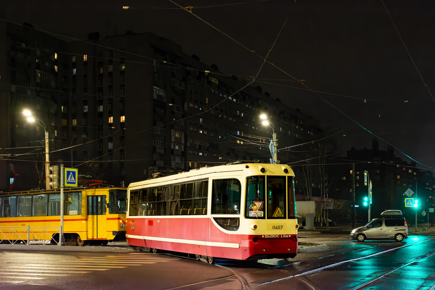 Санкт-Петербург, ЛМ-68М2 (мод. СПб ГЭТ) № 0407