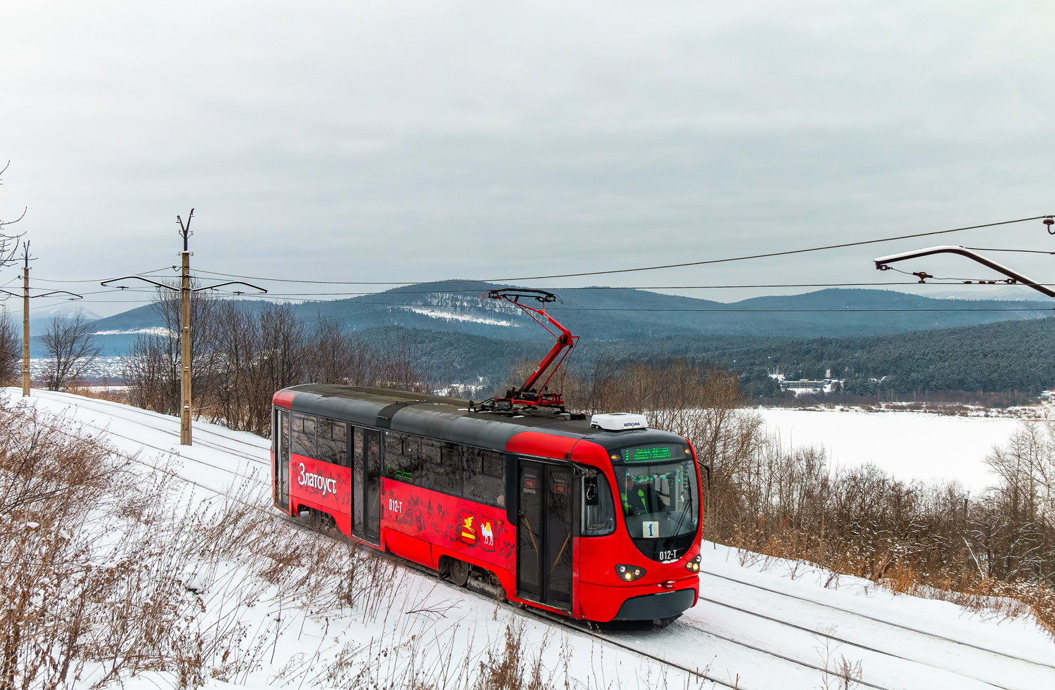 Златоуст, Tatra T3K «Иж» № 012
