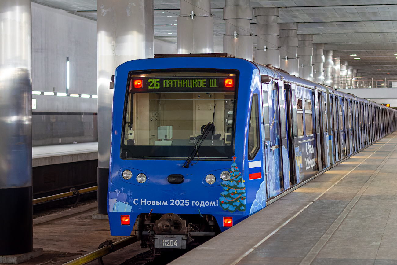 Москва, 81-740.4 «Русич» № 0204