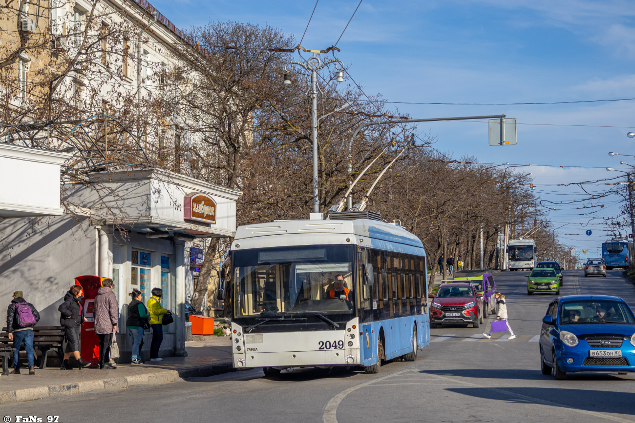 Севастополь, Тролза-5265.05 «Мегаполис» № 2049