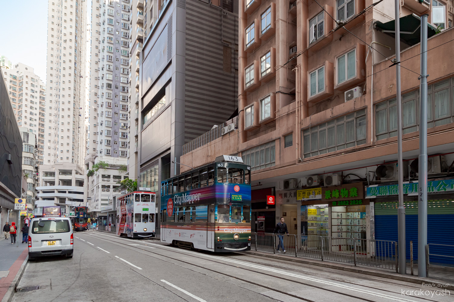Гонконг, Hong Kong Tramways VI № 163