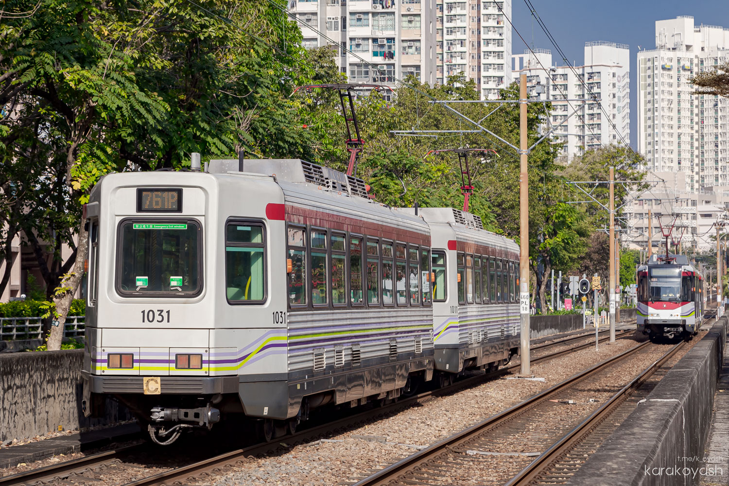 Гонконг, Comeng Phase I LRV (mod. UGL) № 1031