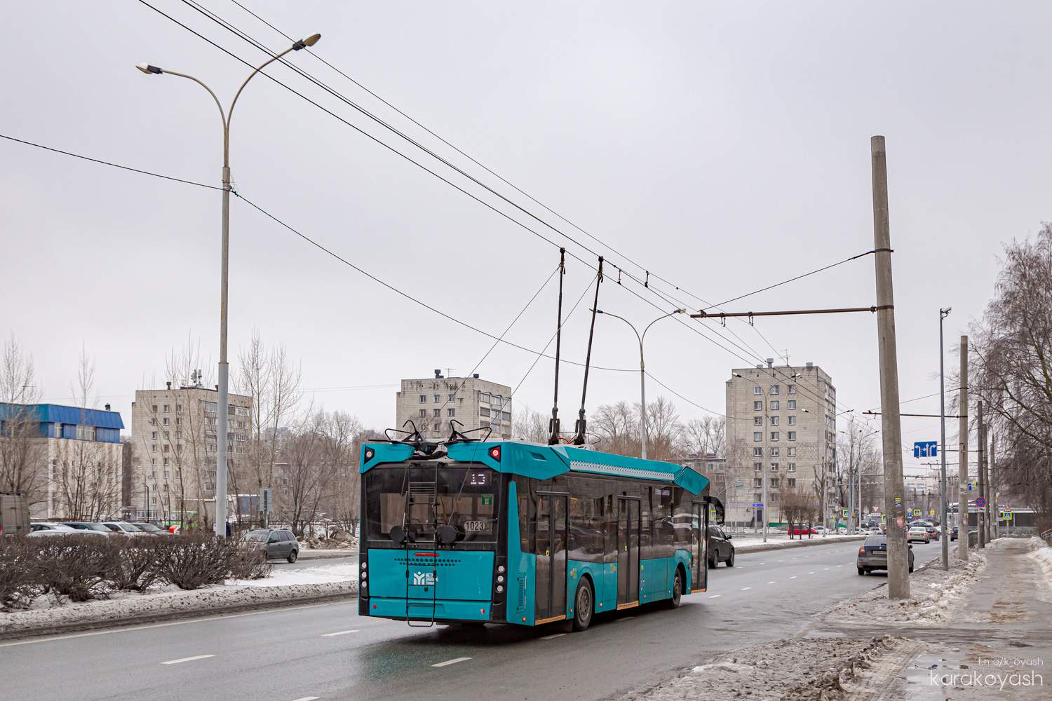 Казань, МАЗ-303Т22 № 1023