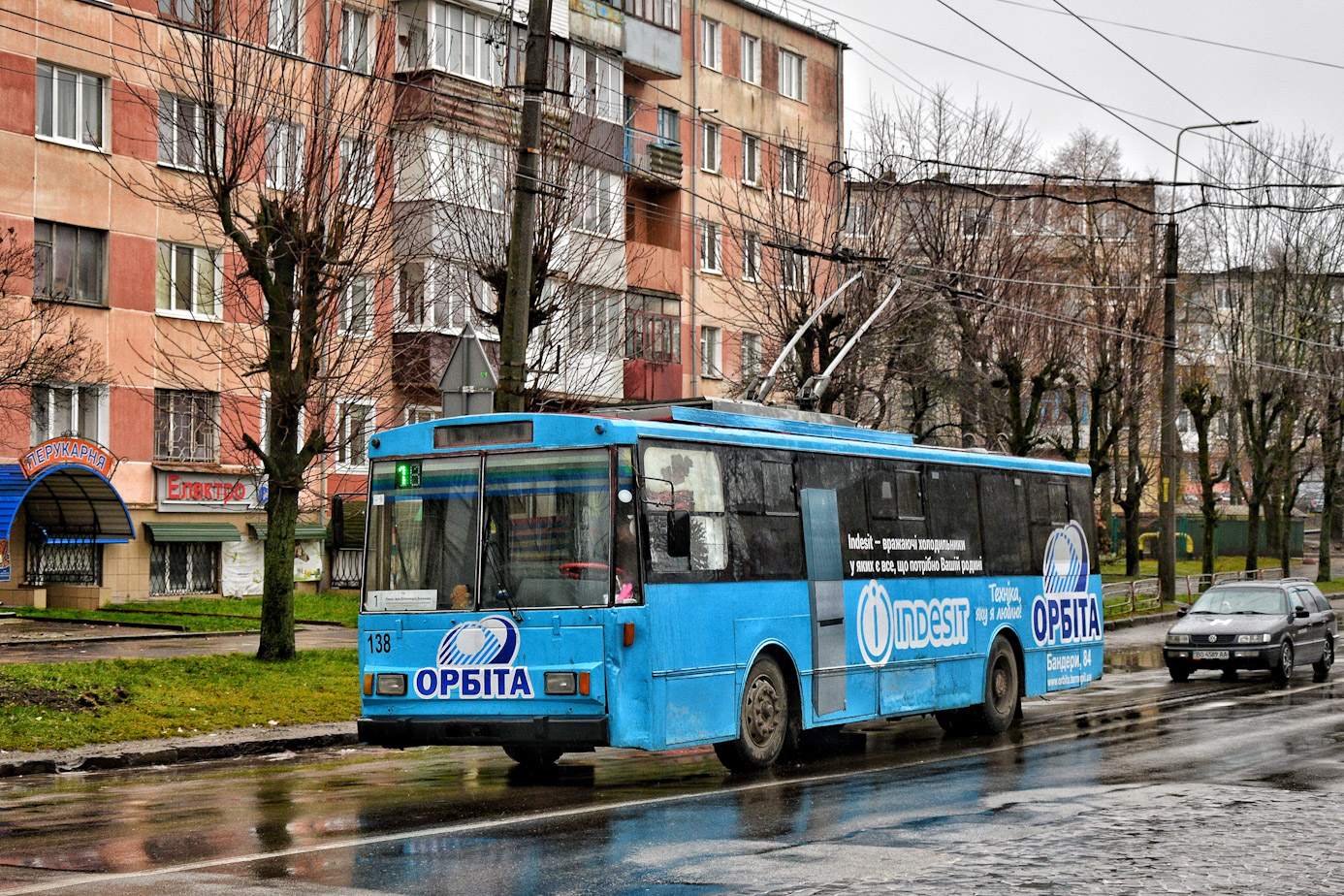 Тернополь, Škoda 14Tr02 № 138