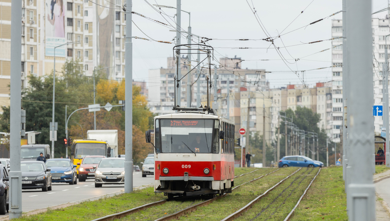 Киев, Tatra T6B5SU № 009