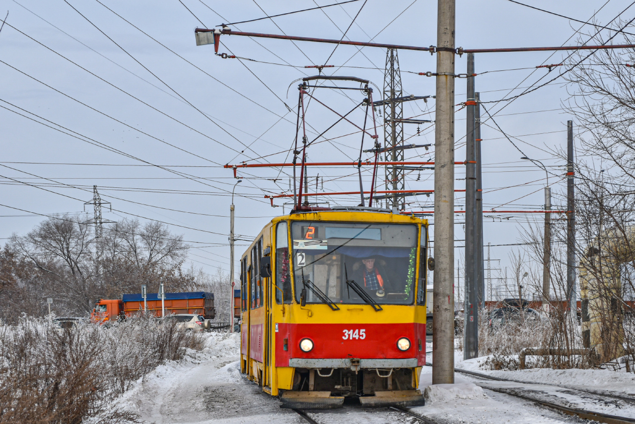 Барнаул, Tatra T6B5SU № 3145