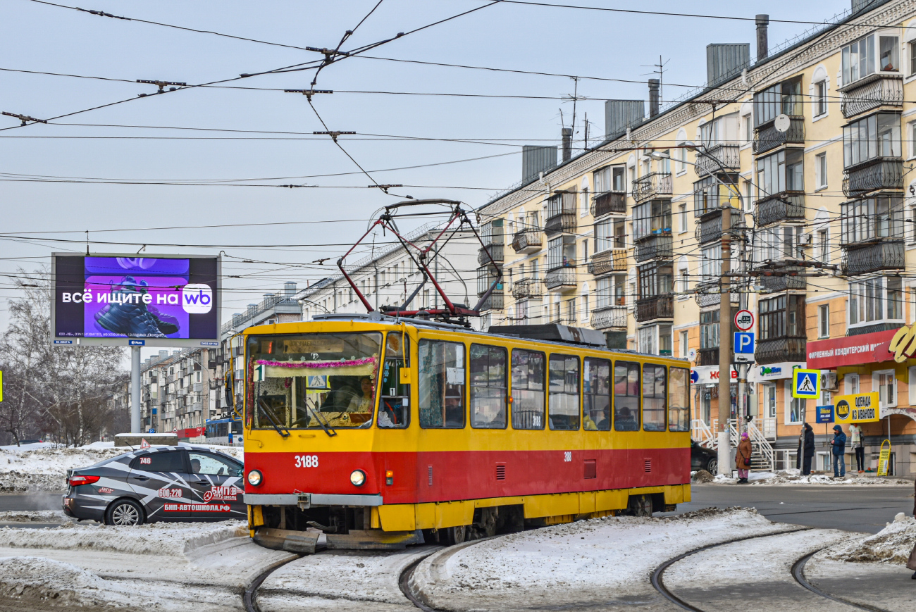 Барнаул, Tatra T6B5SU № 3188