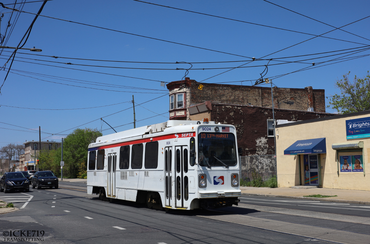 Филадельфия, Kawasaki City LRV № 9024