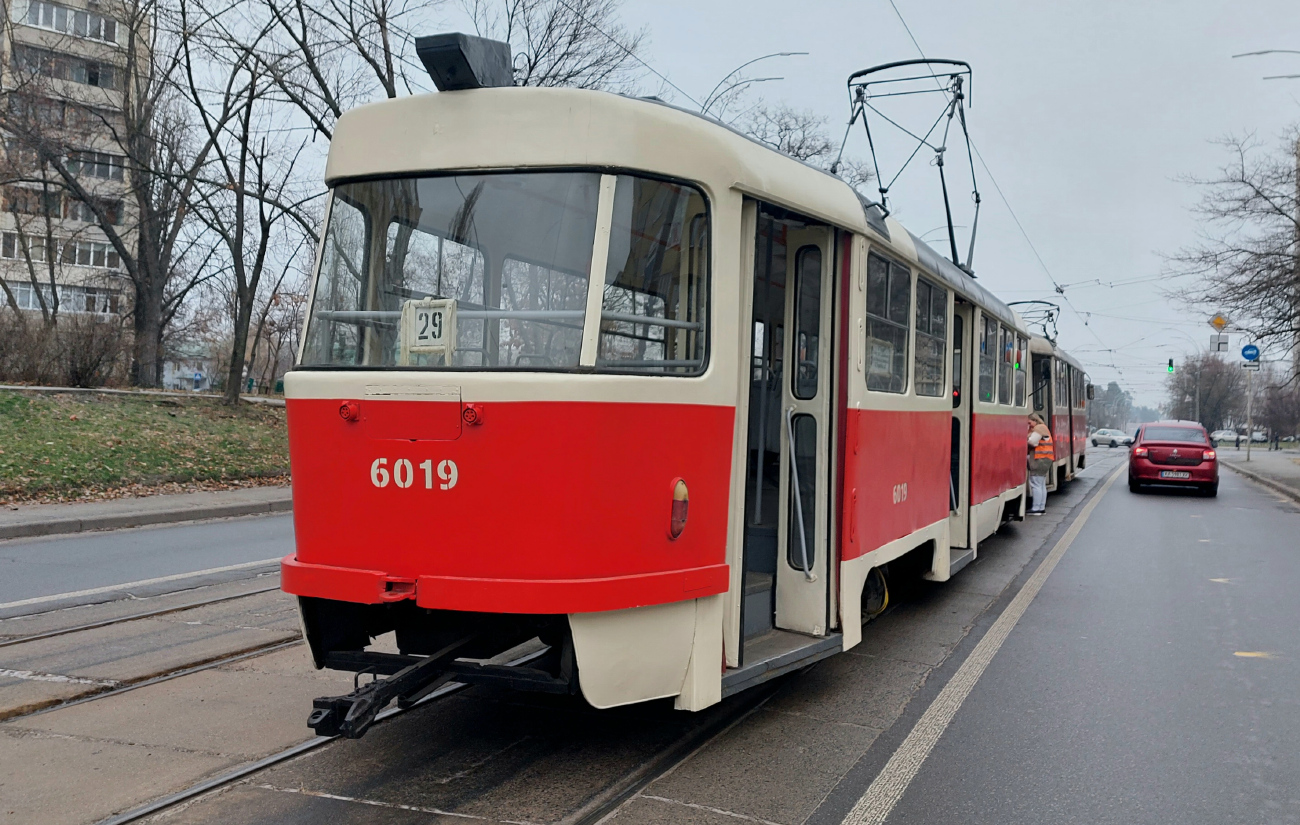 Киев, Tatra T3SU № 6019