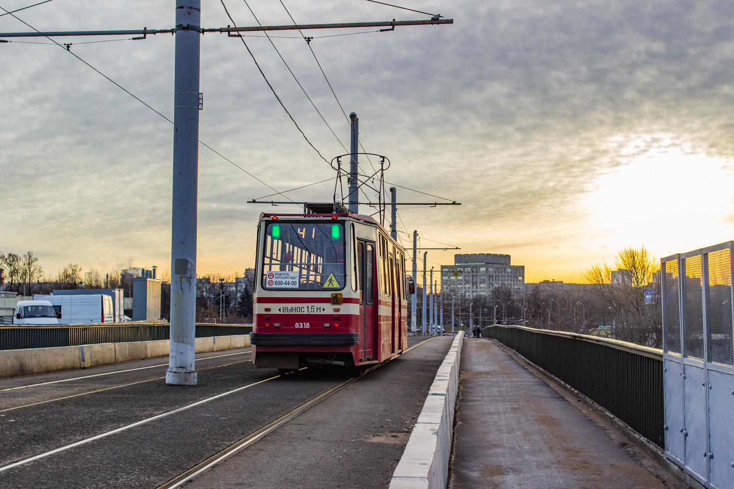 Санкт-Петербург, 71-134А (ЛМ-99АВ) № 8318 Санкт-Петербург, 71-134А (ЛМ-99АВ) № 8318