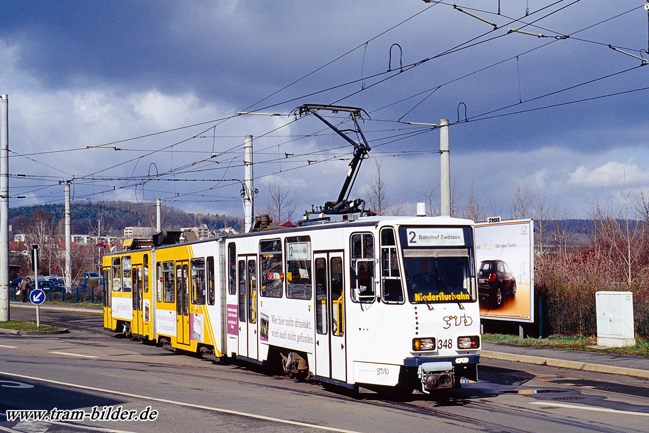 Гера, Tatra KTNF8 № 348