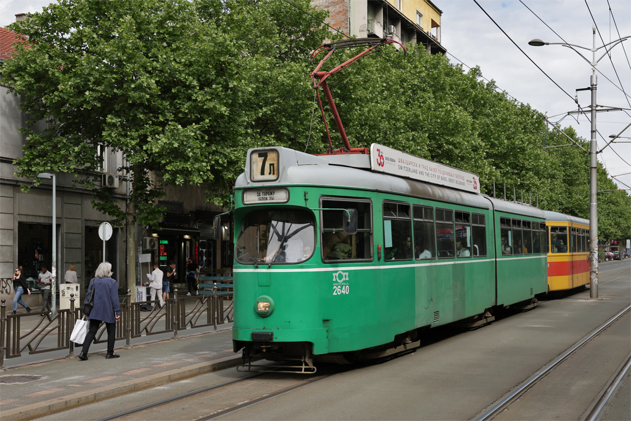 Белград, Duewag GT6 № 80640 (2640)