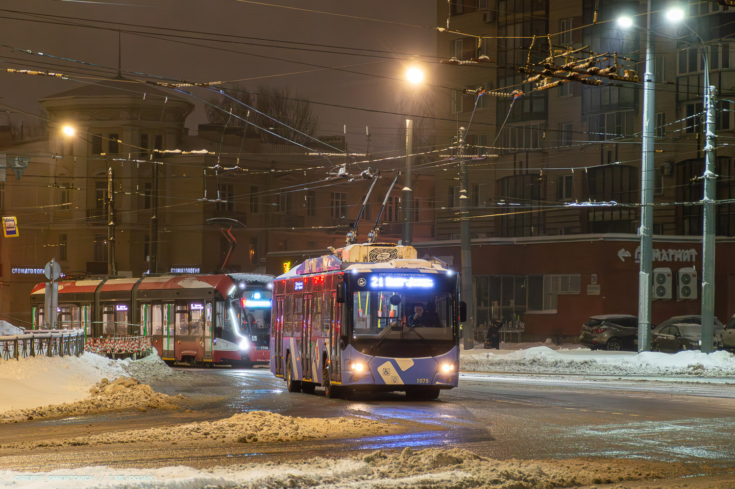 Санкт-Петербург, ВМЗ-5298.01 «Авангард» № 1075