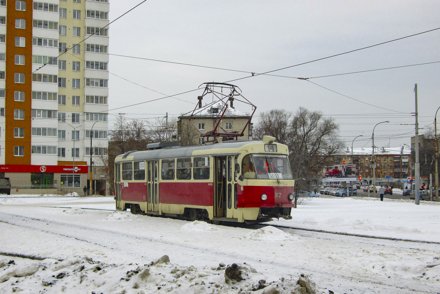 Yekaterinburg, Tatra T3SU č. 312