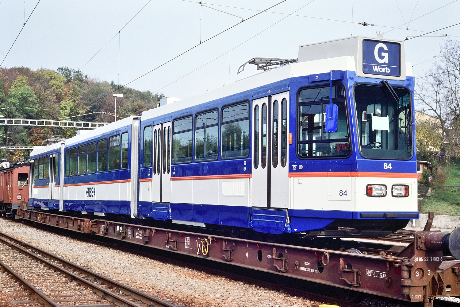 Берн, SWP/SIG/BBC Be 4/8 № 84