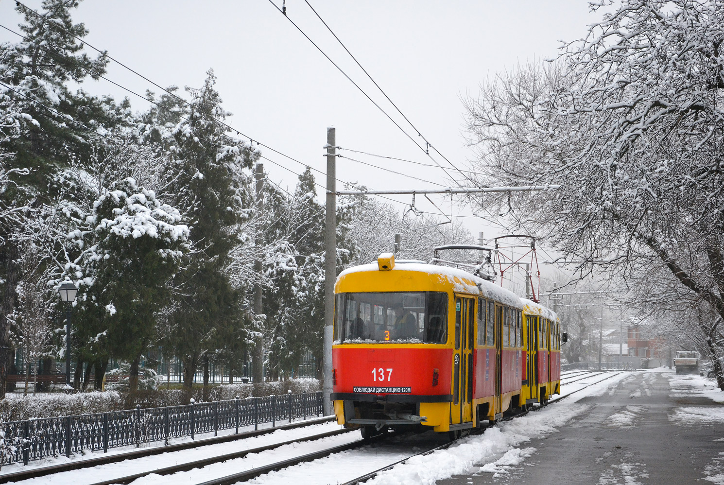 Краснодар, Tatra T3SU № 137