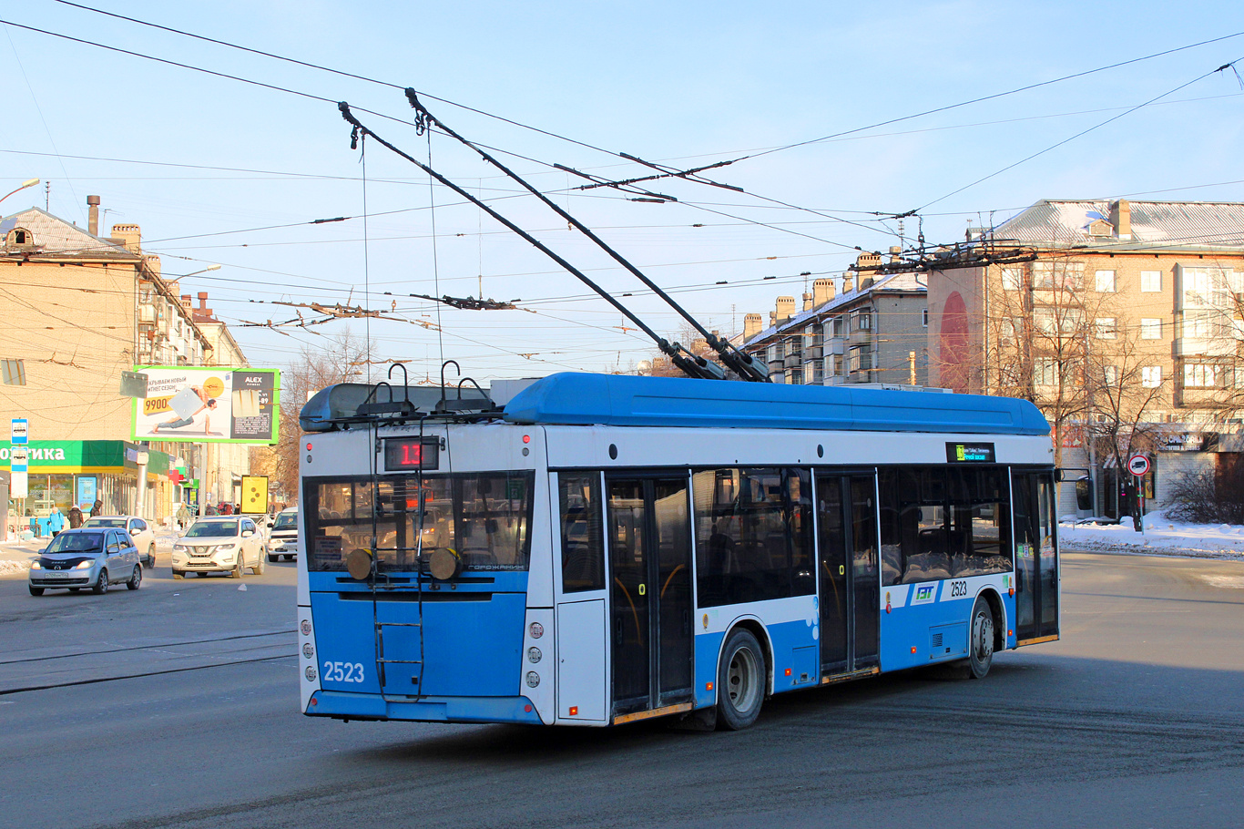 Новосибирск, УТТЗ-6241.01 «Горожанин» № 2523