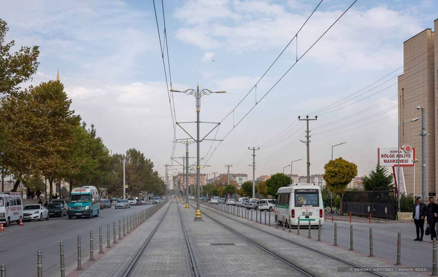 Конья — Трамвайные линии и инфраструктура