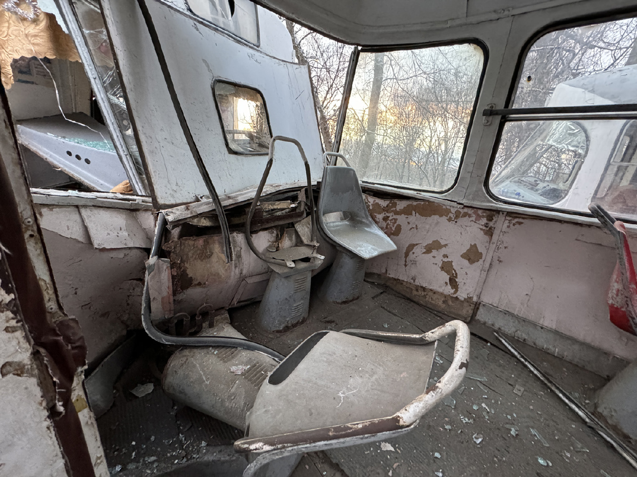 Донецк, Tatra T3SU (двухдверная) № 3813; Донецк — Происшествия