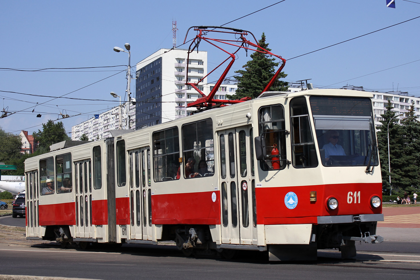 Калининград, Tatra KT4D № 611