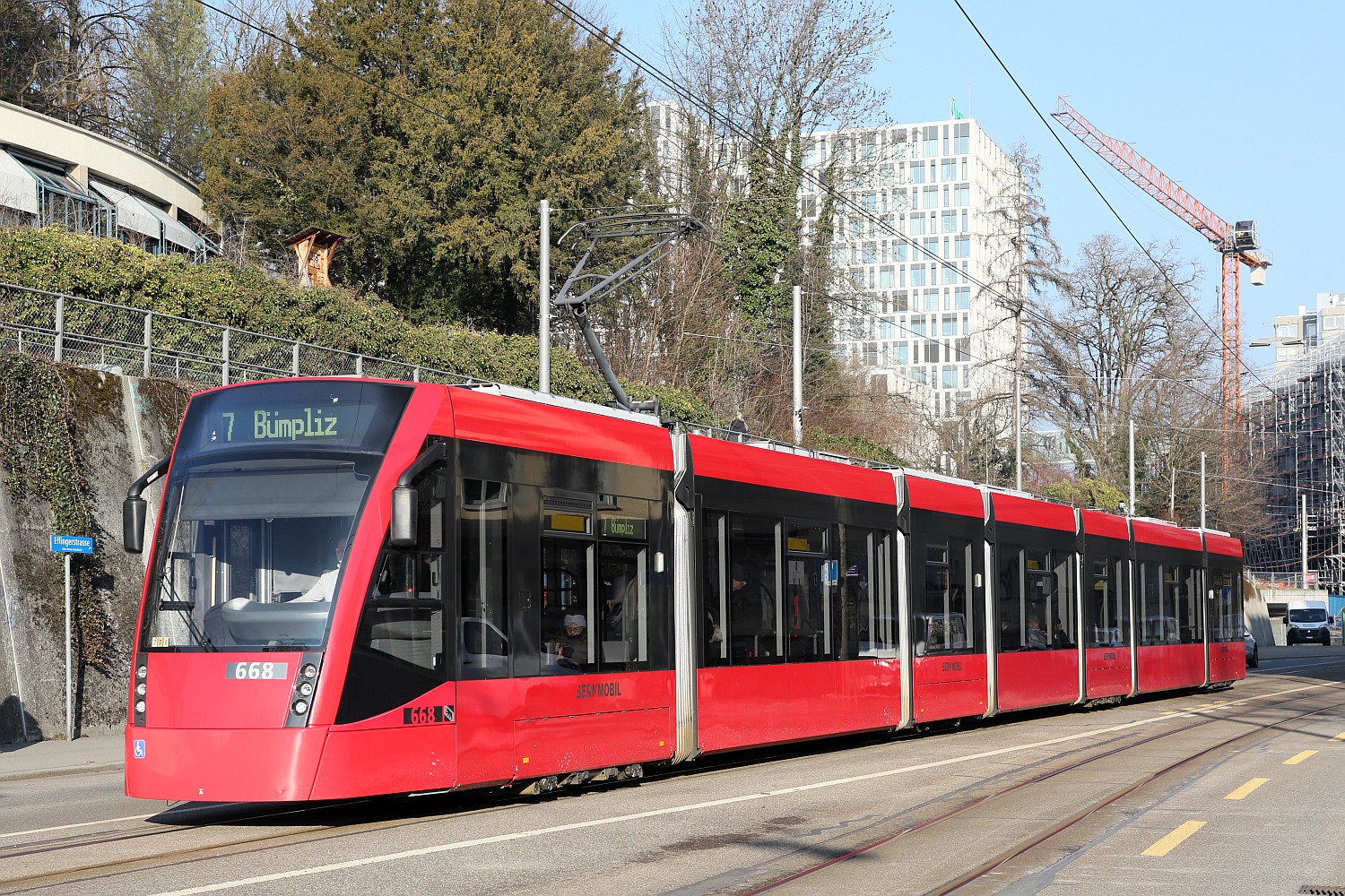 Берн, Siemens Combino XL № 668