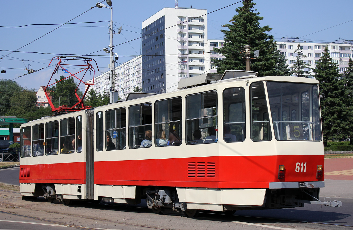 Калининград, Tatra KT4D № 611