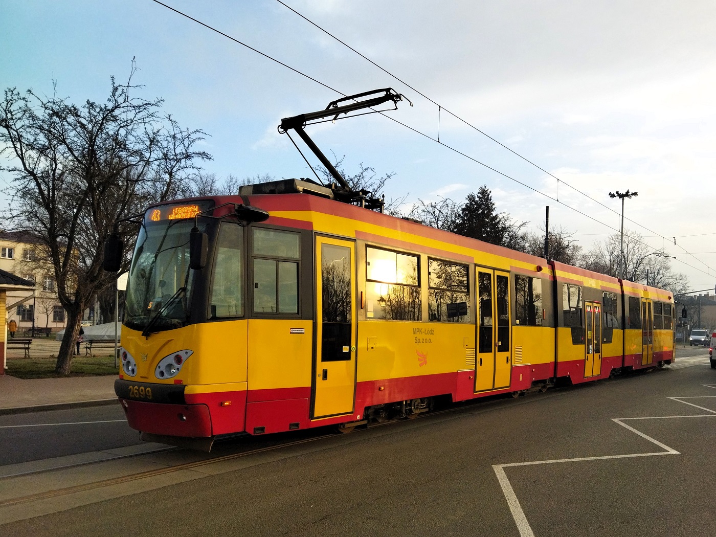 Łódź, Duewag M8CN # 2699