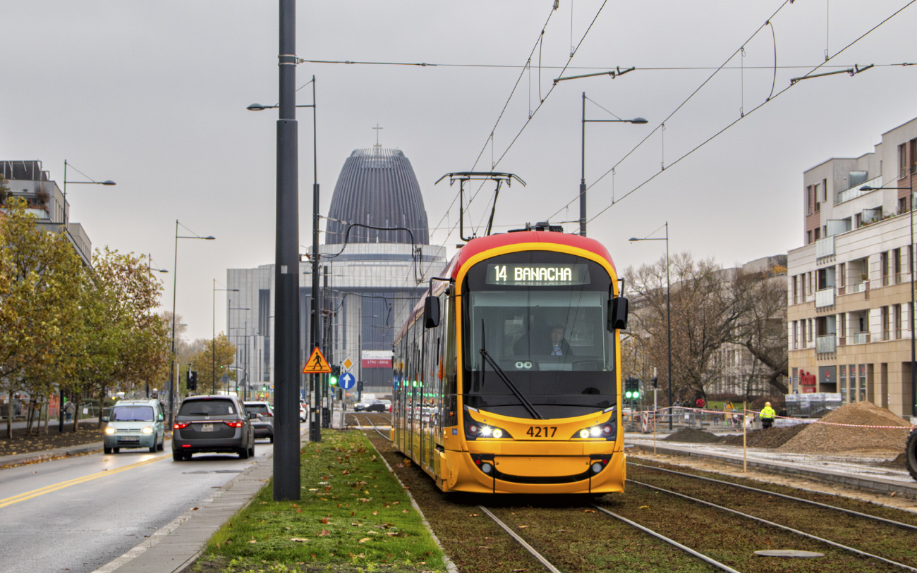 Варшава, Hyundai Rotem 140N № 4217