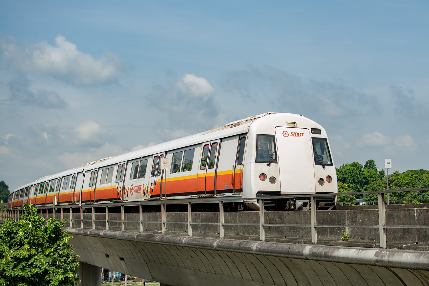Сингапур, Kawasaki Heavy Industries & CRRC Qingdao Sifang C151B № 3622