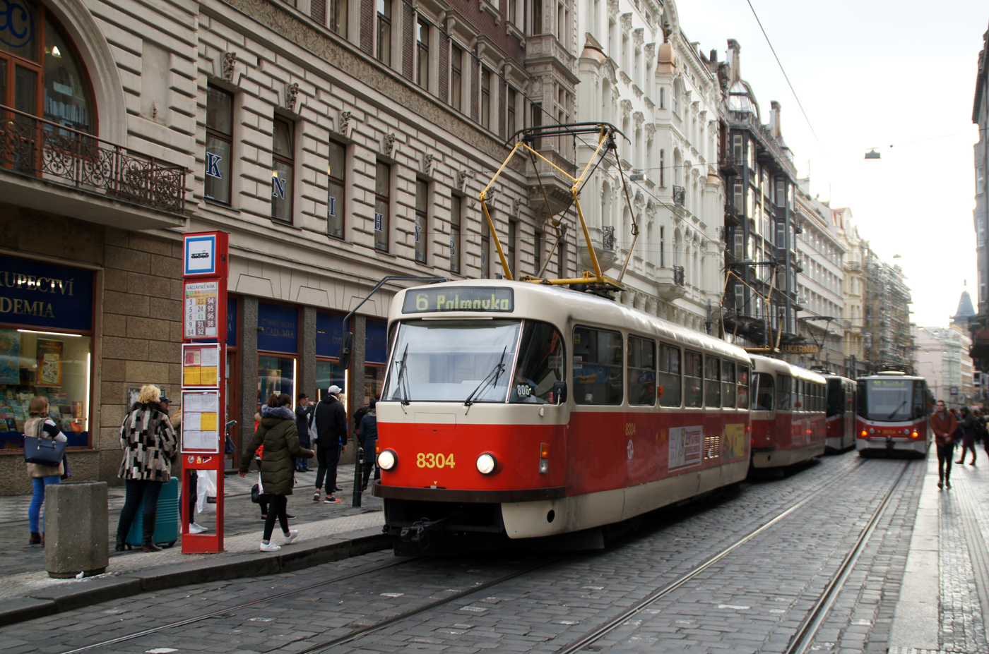 Прага, Tatra T3R.P № 8304