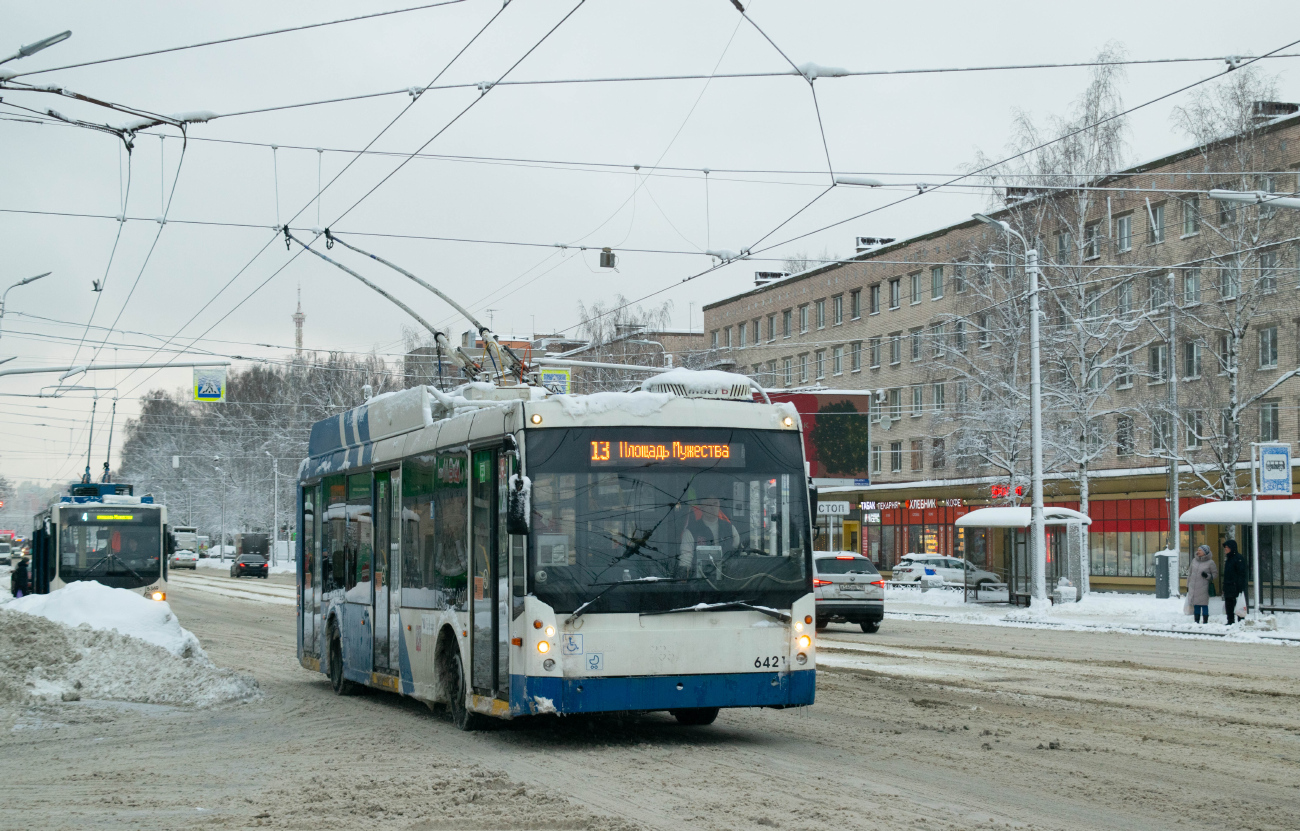 Санкт-Петербург, ВМЗ-5298.01 «Авангард» № 5369; Санкт-Петербург, Тролза-5265.00 «Мегаполис» № 6421