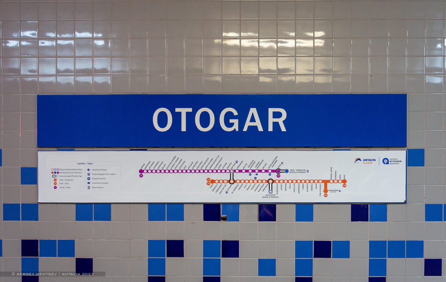 Анталья — Линии и инфраструктура — скоростной трамвай Анталья — Линии и инфраструктура — скоростной трамвай