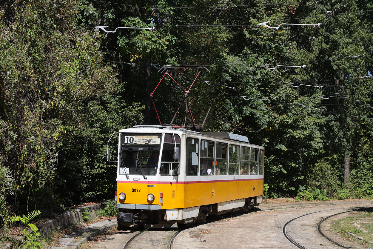 Szófia, Tatra T6A2B — 3022
