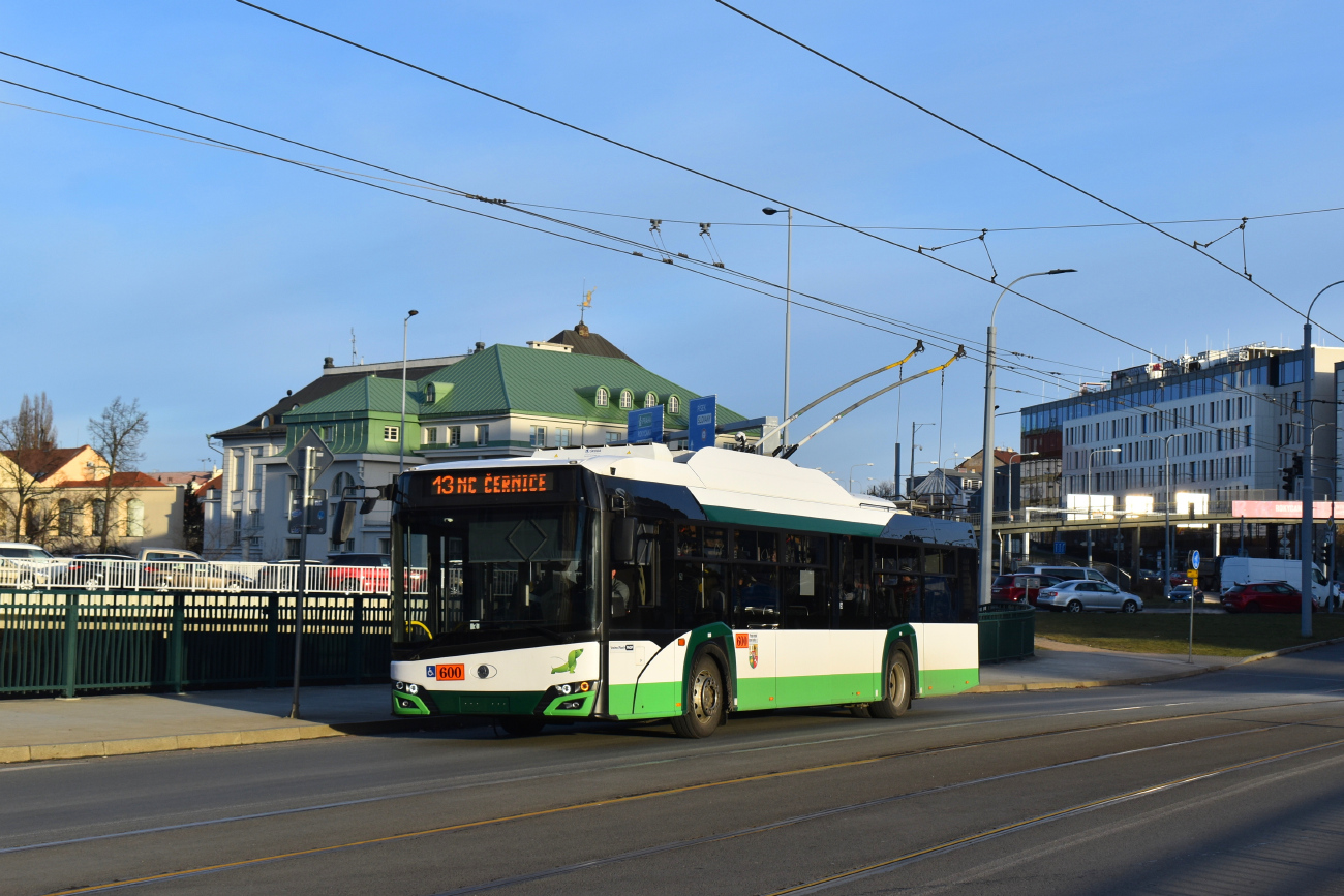 Пльзень, Škoda 26Tr Solaris IV № 600 Пльзень, Škoda 26Tr Solaris IV № 600