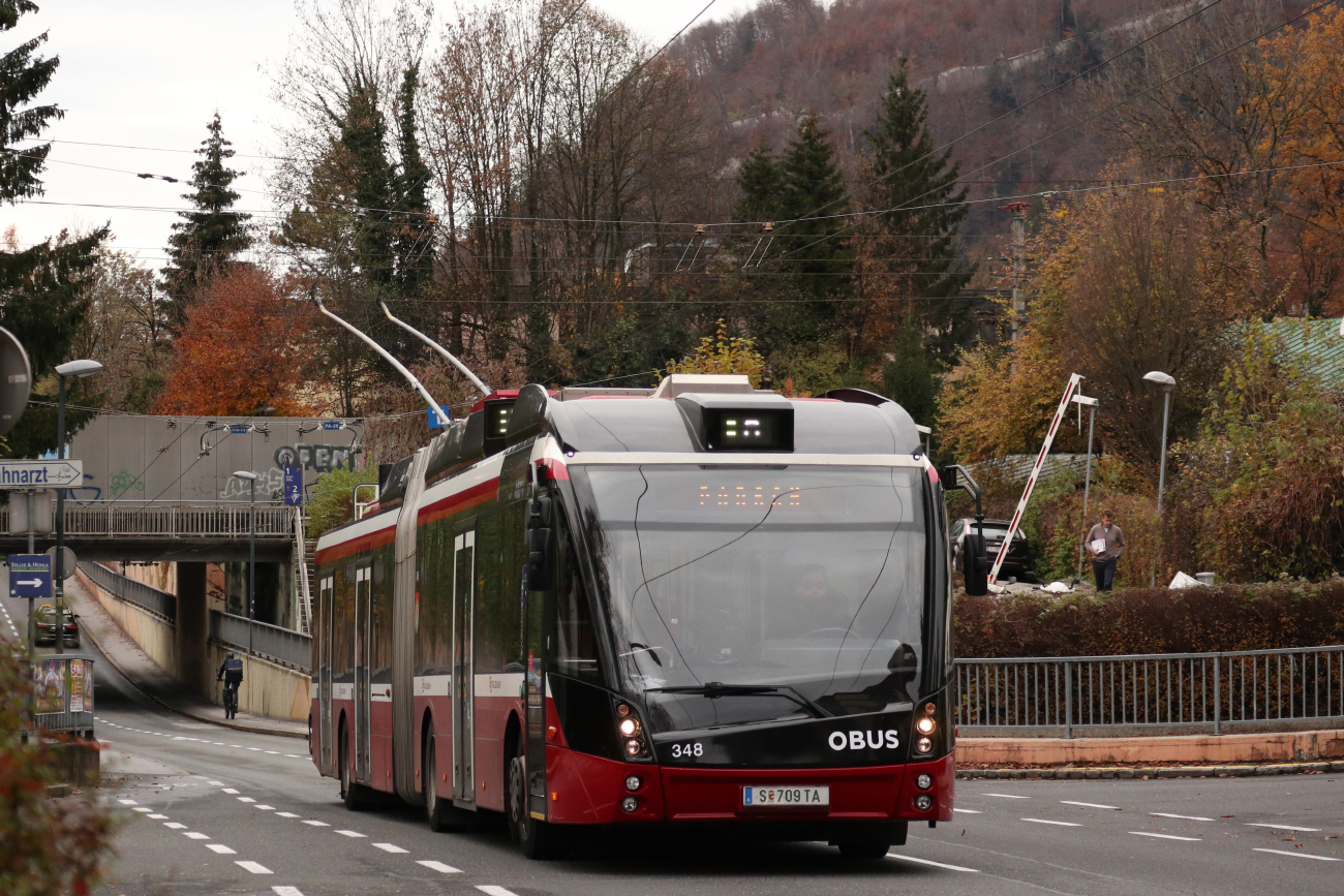 Зальцбург, Solaris Trollino III 18 AC MetroStyle № 348