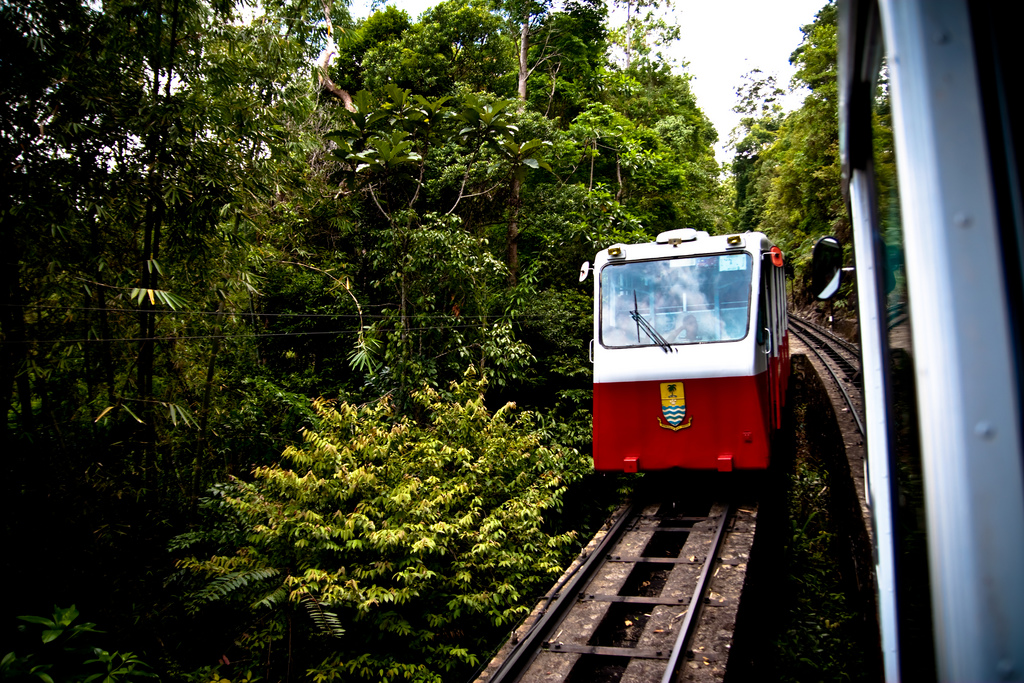 George Town, Doppelmayr Garaventa 80-FUL Penang Hill # 3; George Town — Penang Hill Railway Funicular