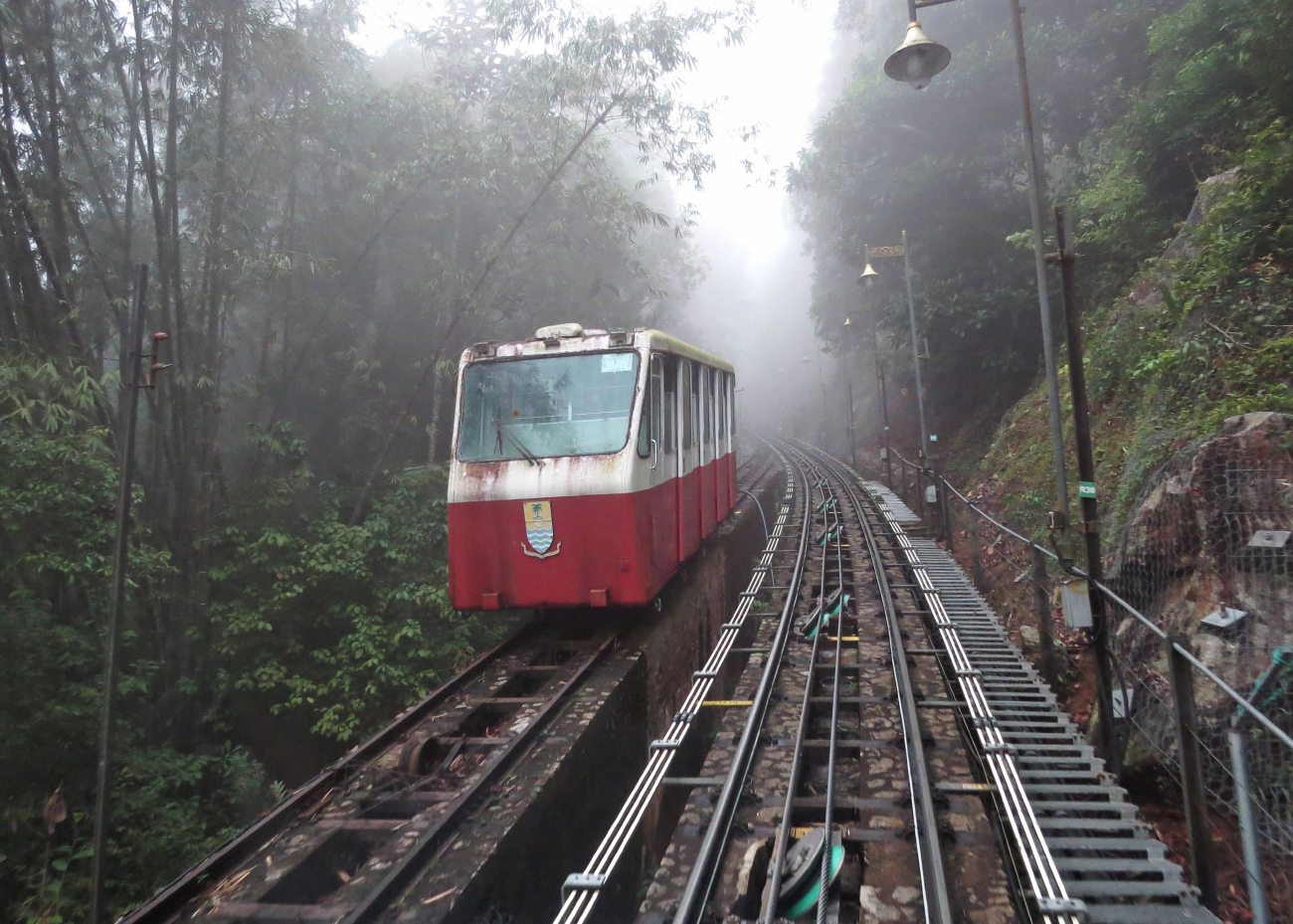 George Town, Doppelmayr Garaventa 80-FUL Penang Hill # 3; George Town — Penang Hill Railway Funicular