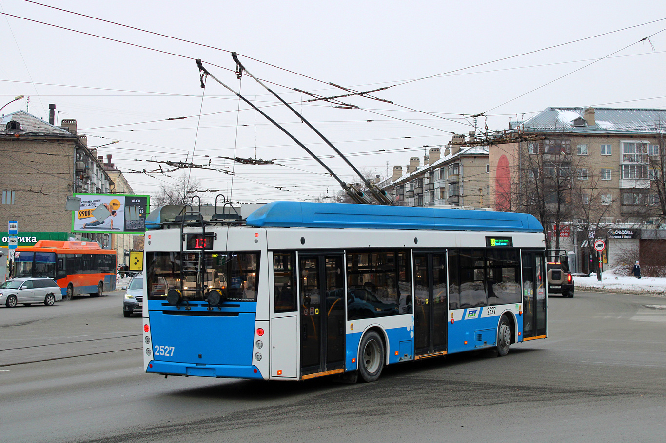 Новосибирск, УТТЗ-6241.01 «Горожанин» № 2527