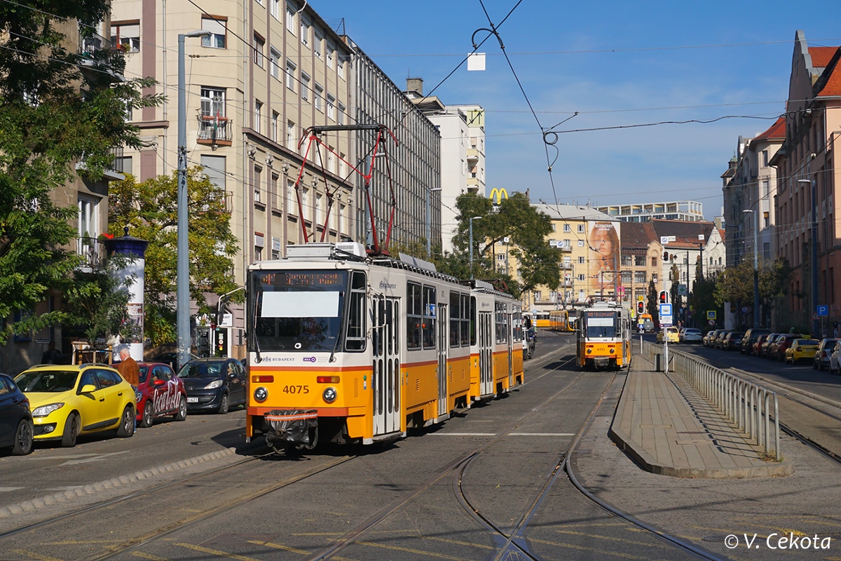 Будапешт, Tatra T5C5K2 № 4075