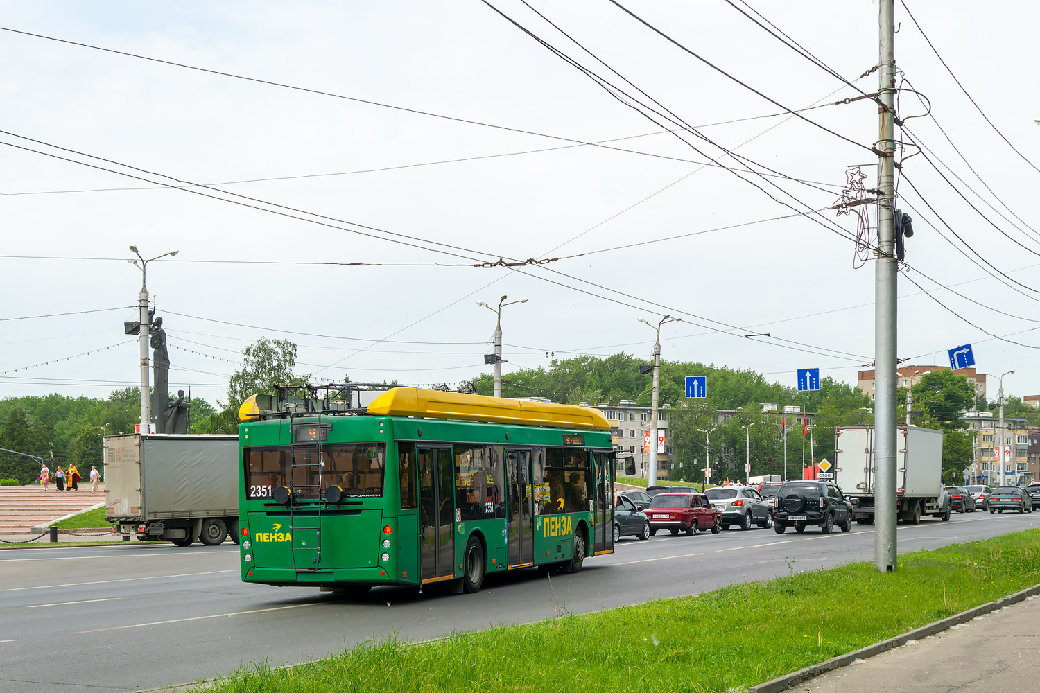 Пенза, УТТЗ-6241.01 «Горожанин» № 2351