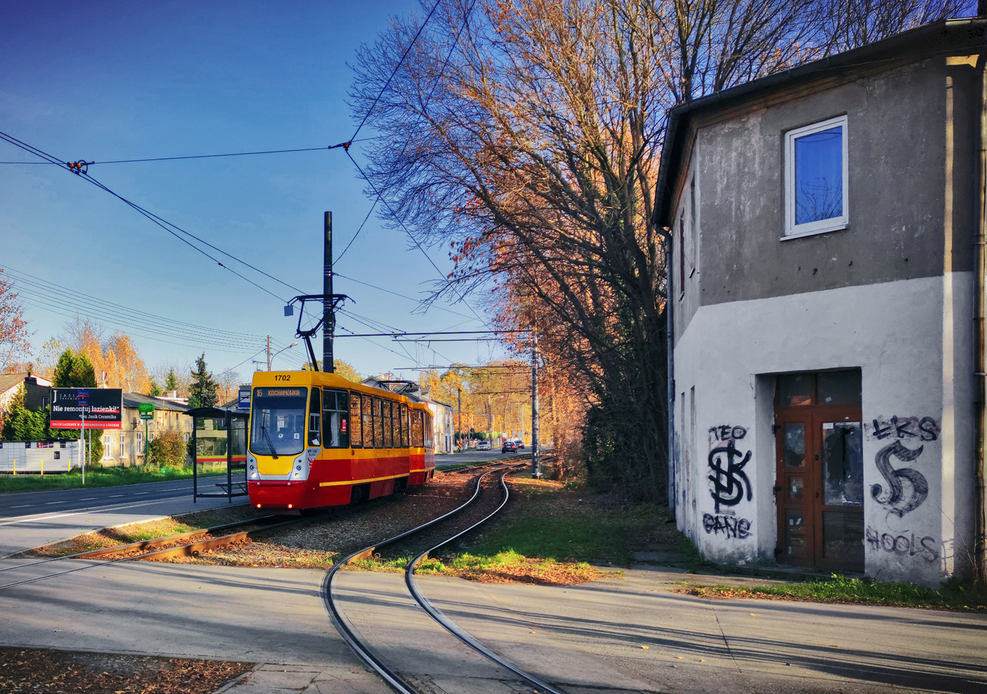 Лодзь, Konstal 805NaND № 1702